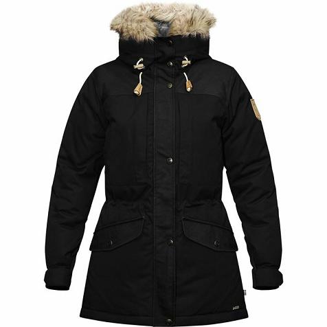 Fjallraven Singi Down Jacket Black Singapore For Women (SG-139996)